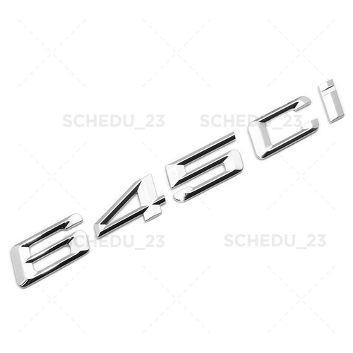 Chrome bmw 645ci rear - chrome,